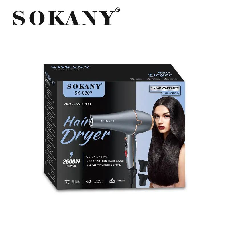 Products Hair Dryer Wholesale Delivers Smooth and Shiny Hair in Stock Supply 6