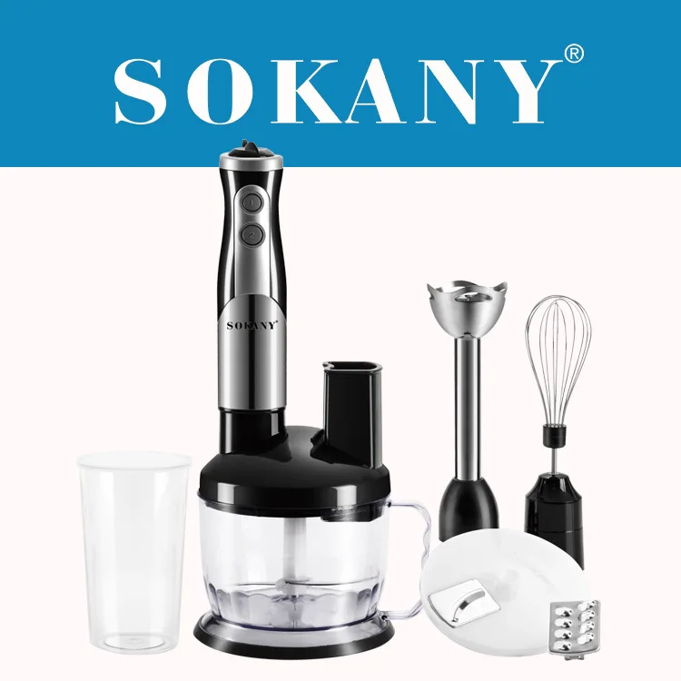 SOKANY SM-5011-8 9-in-1 Hand Blender with 700W Power and Stainless Steel Shaft 1