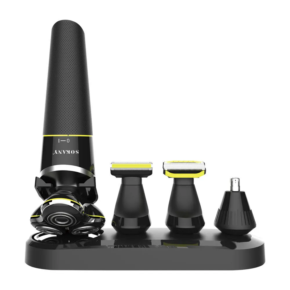 SOKANY SK-16028 Professional Hair Clipper with Stainless Steel Cutter Head and 500mAh Battery 1