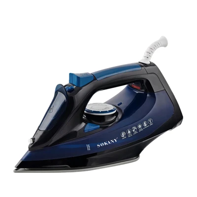 SOKANY SK-6028 Steam Iron with Ceramic Coated Soleplate and 2400W Power 1