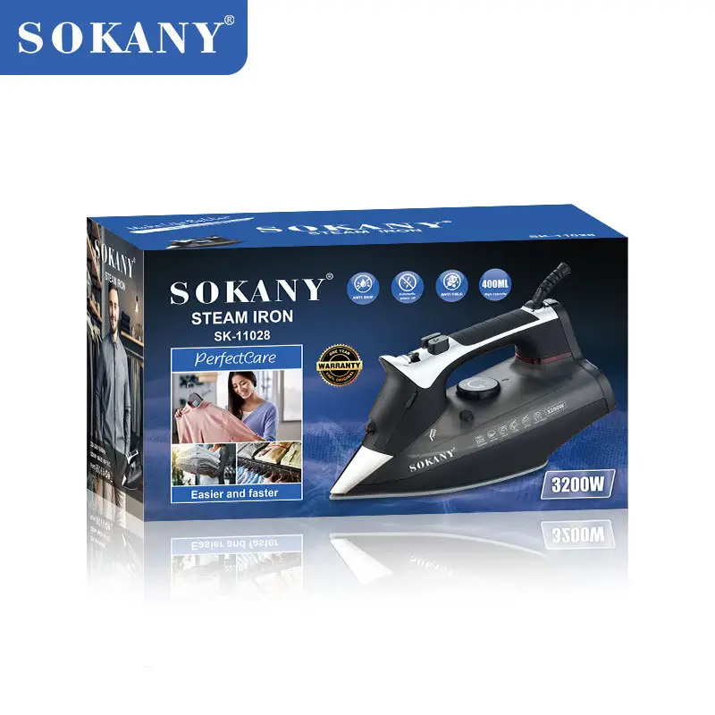 بهترین مخزن آب 400 میلی لیتری آهن بخار - - SOKANY 6