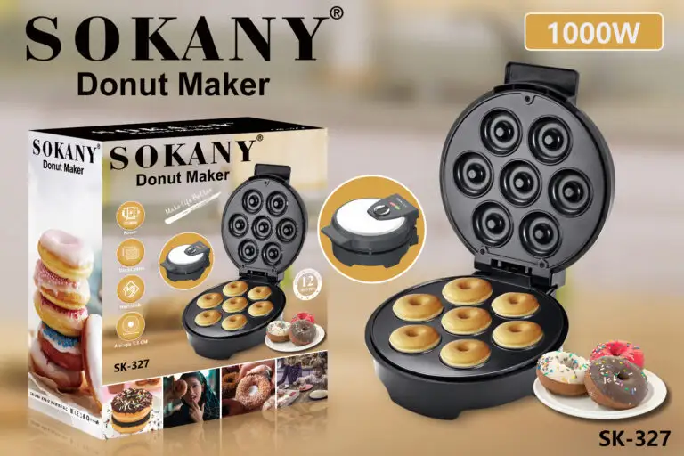 Mini Donut Factory Ningbo-ს არაწებოვანი საფარიანი ფირფიტა მარტივი დასუფთავებისთვის 3