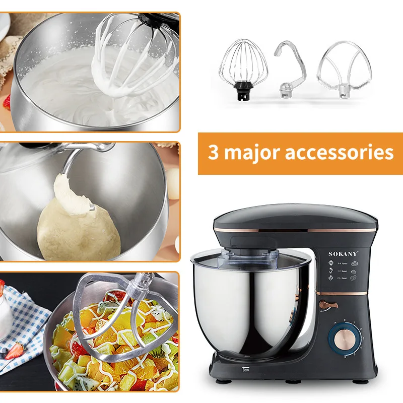 iSwiss CX-6619 - Handmixer - Grijs - 300W - Hoogwaardige 5-Snelheden