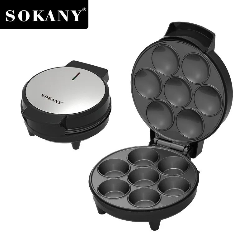 SOKANY SK-08004 Жабысқақ емес жабыны және 1000 Вт қуаты бар торт жасаушы 1