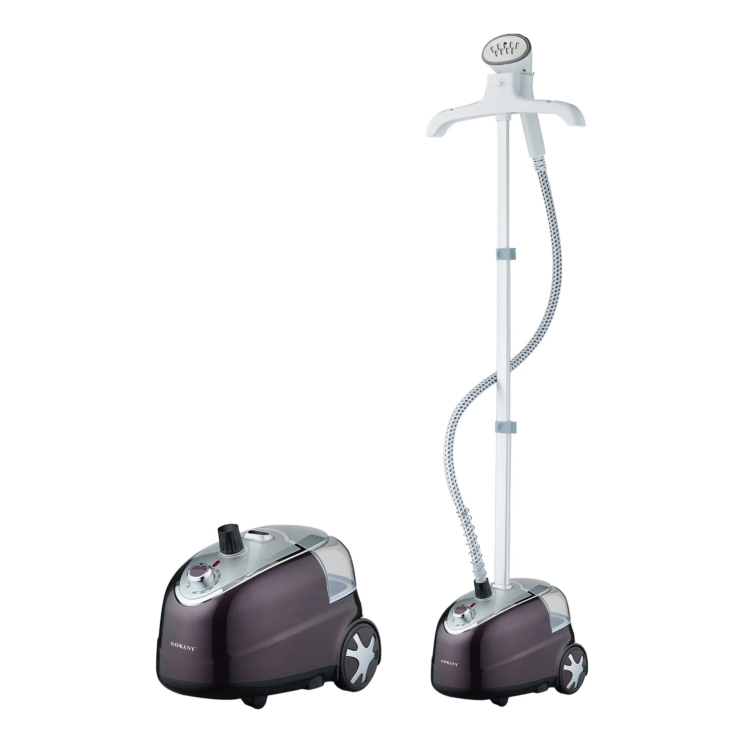 SOKANY SK-12006 2,0 л резервуармен және 45 минуттық үздіксіз бумен кәсіби киім пісіргіш 1