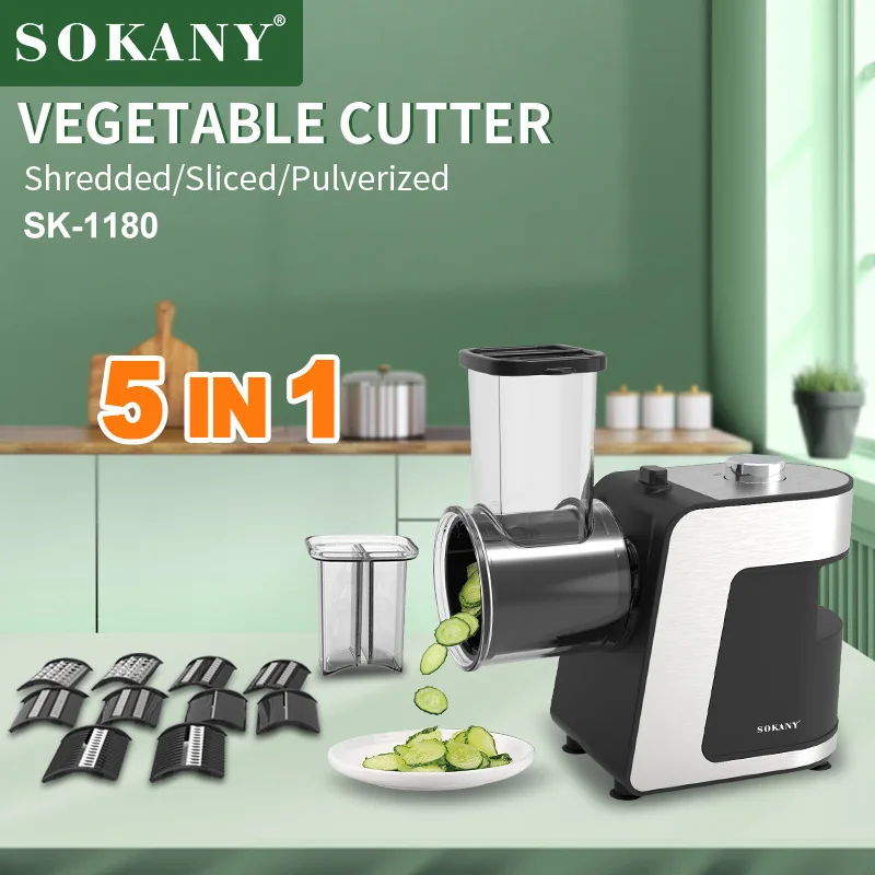 Multifunctional Vegetable Cutter Supply 5-in-1 Multifunctional