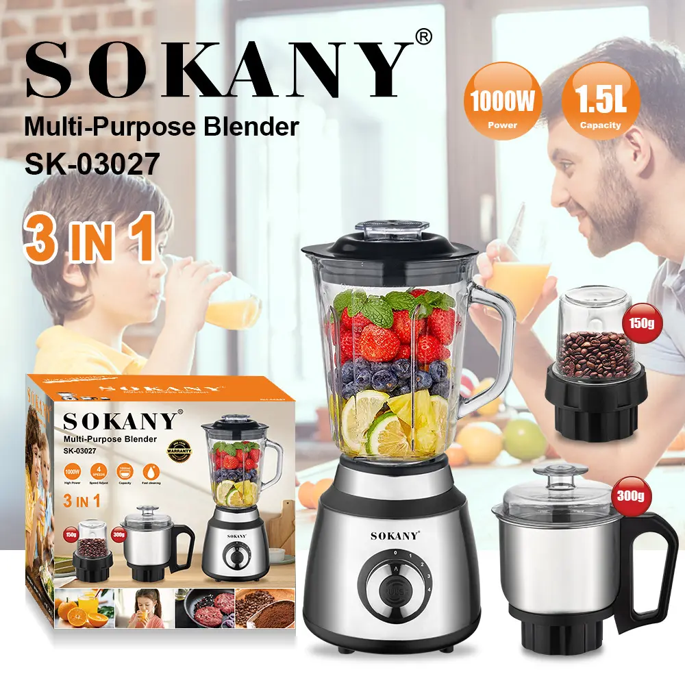 Звышмагутныя мясарубкі для вытворцаў продажу шматфункцыянальны кухонны камбайн для універсальных прыкладанняў 2