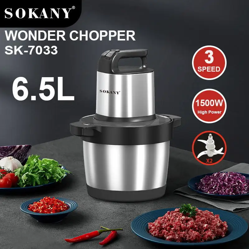سازندگان SOKANY Wonder Chopper 38×25.5×18.5cm 3