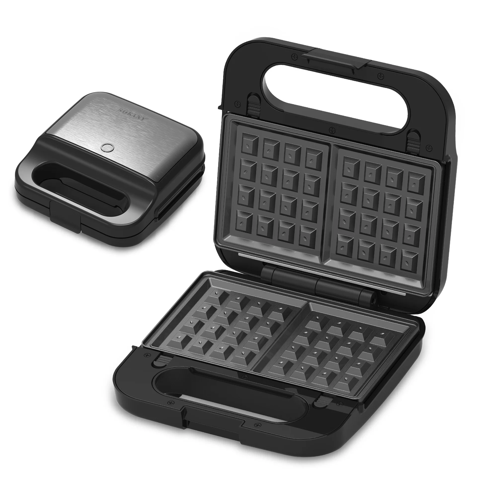 SOKANY SK-08078 Ыстыққа төзімді пластик корпусы бар жабыспайтын гриль 1